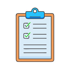 clipboard icon, clipboard vector illustration-simple illustration of clipboard, perfect for clipboard logos and themed design 