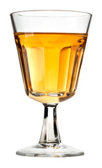 Wineglass with  wine.