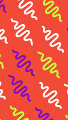 Minimal Modern Zig Zag Background