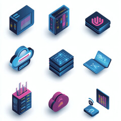 A versatile collection of communication icons designed to enhance visual storytelling and digital interfaces. This set includes essential symbols such as chat bubbles, phones, emails, envelopes, megap
