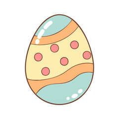 easter icon, easter vector illustration-simple illustration of easter, perfect for easter logos and themed design 