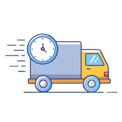 fast delivery icon, fast delivery vector illustration-simple illustration of fast delivery, perfect for fast delivery logos and themed design 