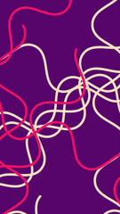 Geometric Neon Abstract Animated Background