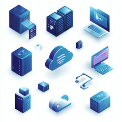 A versatile collection of communication icons designed to enhance visual storytelling and digital interfaces. This set includes essential symbols such as chat bubbles, phones, emails, envelopes, megap