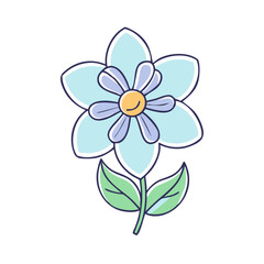 flower icon, flower vector illustration-simple illustration of flower, perfect for flower logos and themed design 