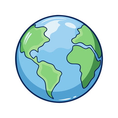 glossy earth icon, glossy earth vector illustration-simple illustration of glossy earth, perfect for glossy earth logos and themed design 