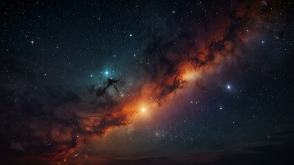 background with stars