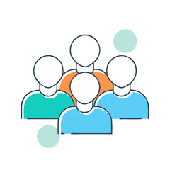 group of users icon, group of users vector illustration-simple illustration of group of users, perfect for group of users logos and themed design 