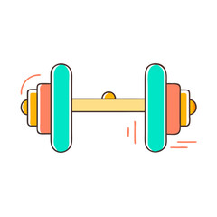 gym icon, gym vector illustration-simple illustration of gym, perfect for gym logos and themed design 