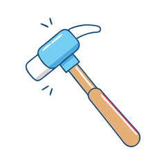 hammer icon, hammer vector illustration-simple illustration of hammer, perfect for hammer logos and themed design 
