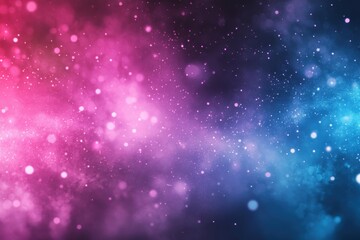 Obraz premium Dim textured background with vibrant pink and blue luminous shapes, ideal for creative banners, posters, headers, covers, and stylish wallpaper designs