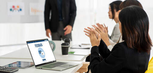 Customer feedback and review analysis by modish computer software for corporate business