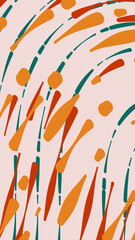 Seamless Round Colorful Background