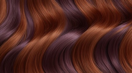 Dark orange and brown gradient with purple undertones and gold highlights