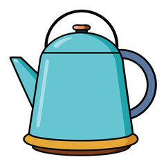 teapot isolated on white background