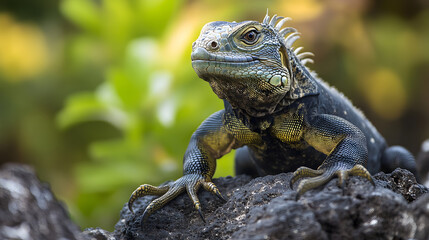 Obraz premium A Journey Through the Galßpagos Islands Exploring Unique Wildlife and Scenic Shores