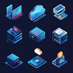 Each icon is presented in 9 distinct styles: flat, isometric, line art, 3D realistic, pixel art, cartoon, gradient modern, minimal outline, and futuristic neon. These diverse renderings ensure compati