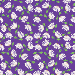 seamless flower pattern, floral print.