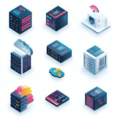 Each icon is presented in 9 distinct styles: flat, isometric, line art, 3D realistic, pixel art, cartoon, gradient modern, minimal outline, and futuristic neon. These diverse renderings ensure compati