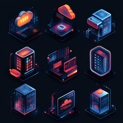 Each icon is presented in 9 distinct styles: flat, isometric, line art, 3D realistic, pixel art, cartoon, gradient modern, minimal outline, and futuristic neon. These diverse renderings ensure compati
