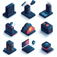 Each icon is presented in 9 distinct styles: flat, isometric, line art, 3D realistic, pixel art, cartoon, gradient modern, minimal outline, and futuristic neon. These diverse renderings ensure compati