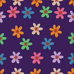 seamless flower pattern, floral print.