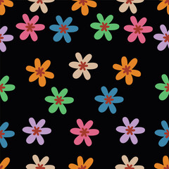 Fototapeta premium seamless flower pattern, floral print.