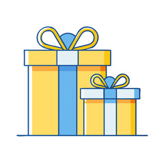 presents icon, presents vector illustration-simple illustration of presents, perfect for presents logos and themed design 