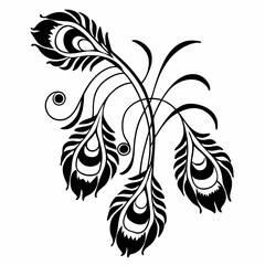 black and white tattoo