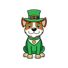 Cute Leprechaun Dog