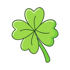 shamrock icon, shamrock vector illustration-simple illustration of shamrock, perfect for shamrock logos and themed design 