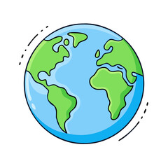 world planet earth icon, world planet earth vector illustration-simple illustration of world planet earth, perfect for world planet earth logos and themed design 