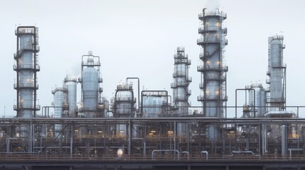 Fototapeta premium oil refinery plant