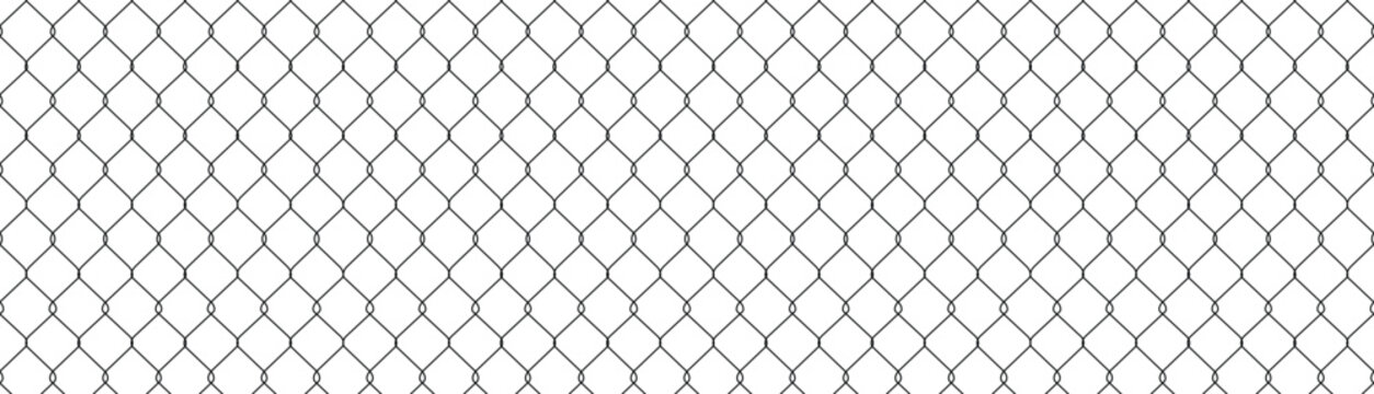 Metal chain link fences - Png Transparent Image