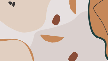 Trendy Warm Abstract Background