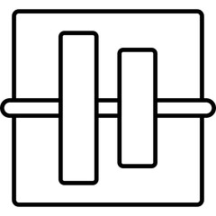 Horizontal Alignment Icon