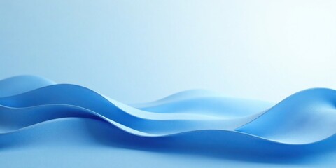 Obraz premium Serene Blue Undulations A Textured Abstract Background of Gentle Waves and Subtle Curves Perfect for Elegant Designs