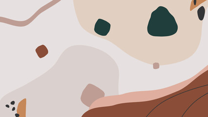 Trendy Warm Abstract Background