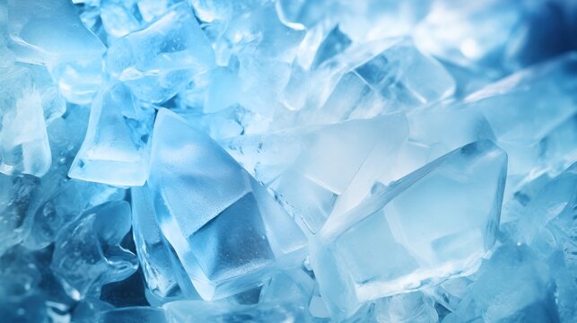 Gefrorenes Wasser: Eisw&uuml;rfel Hintergrund, Eistextur