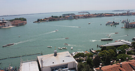 Venice, Veneto Region, Italy, June 30, 2015, Views from Venice