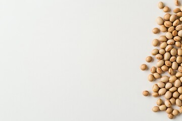 pills on white background