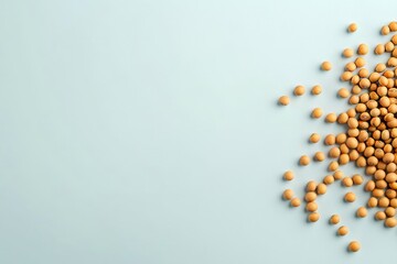 pills on white background