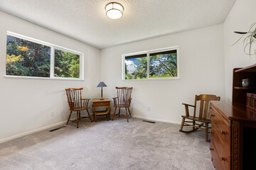 an interior living room of a home