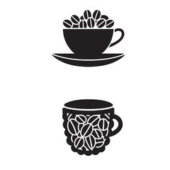 Coffee Icons for Cafe or Restaurant Design