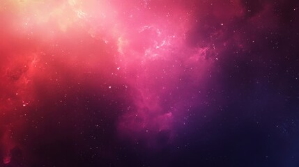 Naklejka premium Pink and Purple Nebula