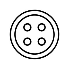 Fototapeta premium big button icon, big button line art - simple line art of big button, perfect for big button logos and icons and themed design 