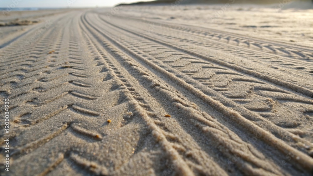 Aufkleber A medium closeup of a sandblasted surface showcasing the intricate patterns and textures left behind indicative of the intense abrasion process.