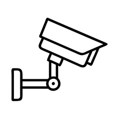 cc camera icon, cc camera line art - simple line art of cc camera, perfect for cc camera logos and icons and themed design 