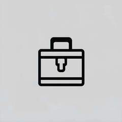 Vector of a briefcase.