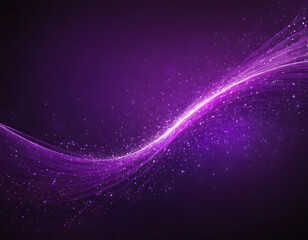 Fototapeta premium abstract background with purple shiny stars, abstract background with glowing lines, purple particles, and a light background with shiny stars like dots